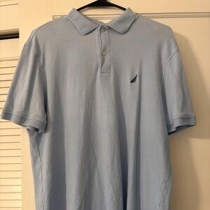 Nautica Light Blue Polo Shirt